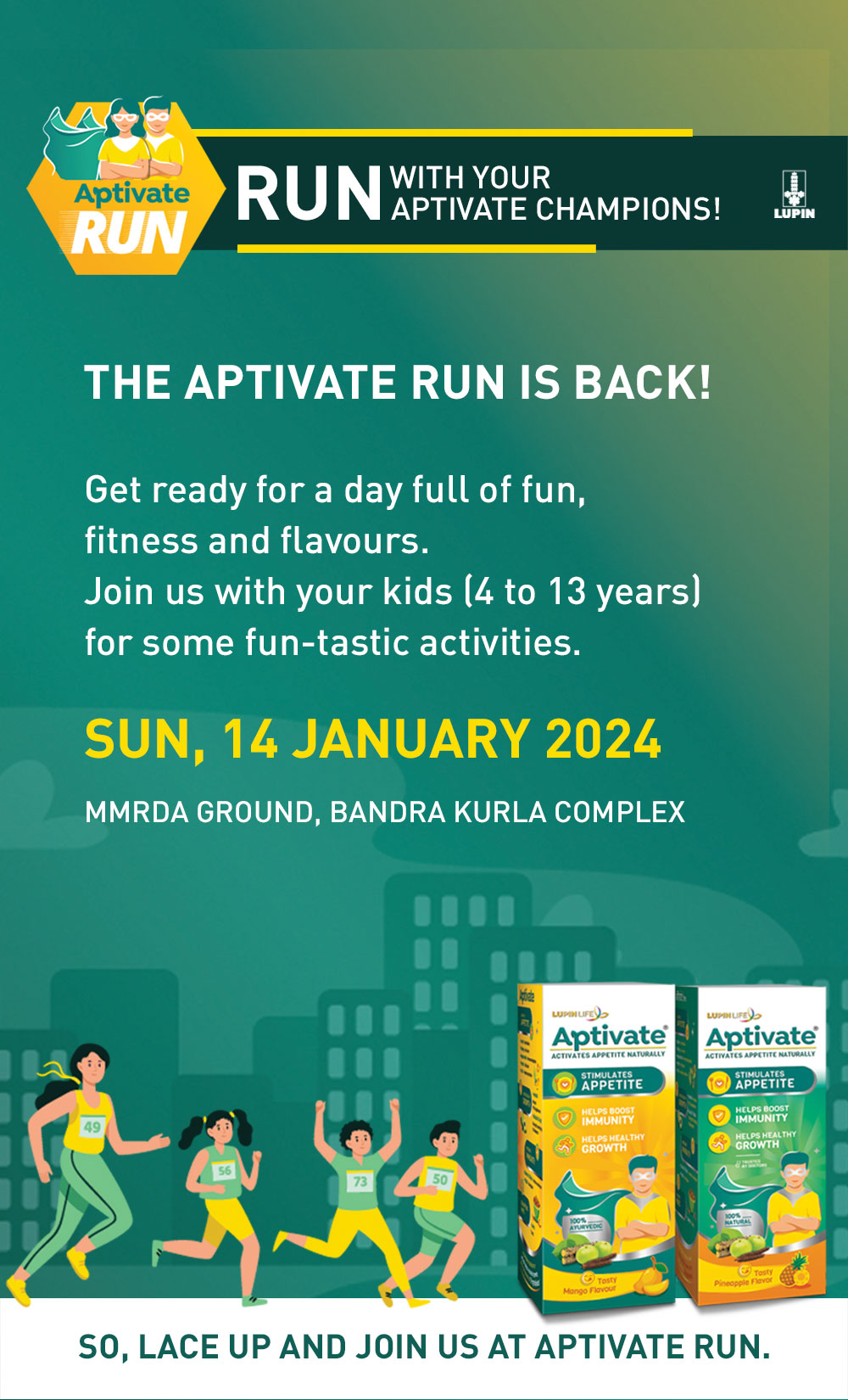 Aptivate Run banner